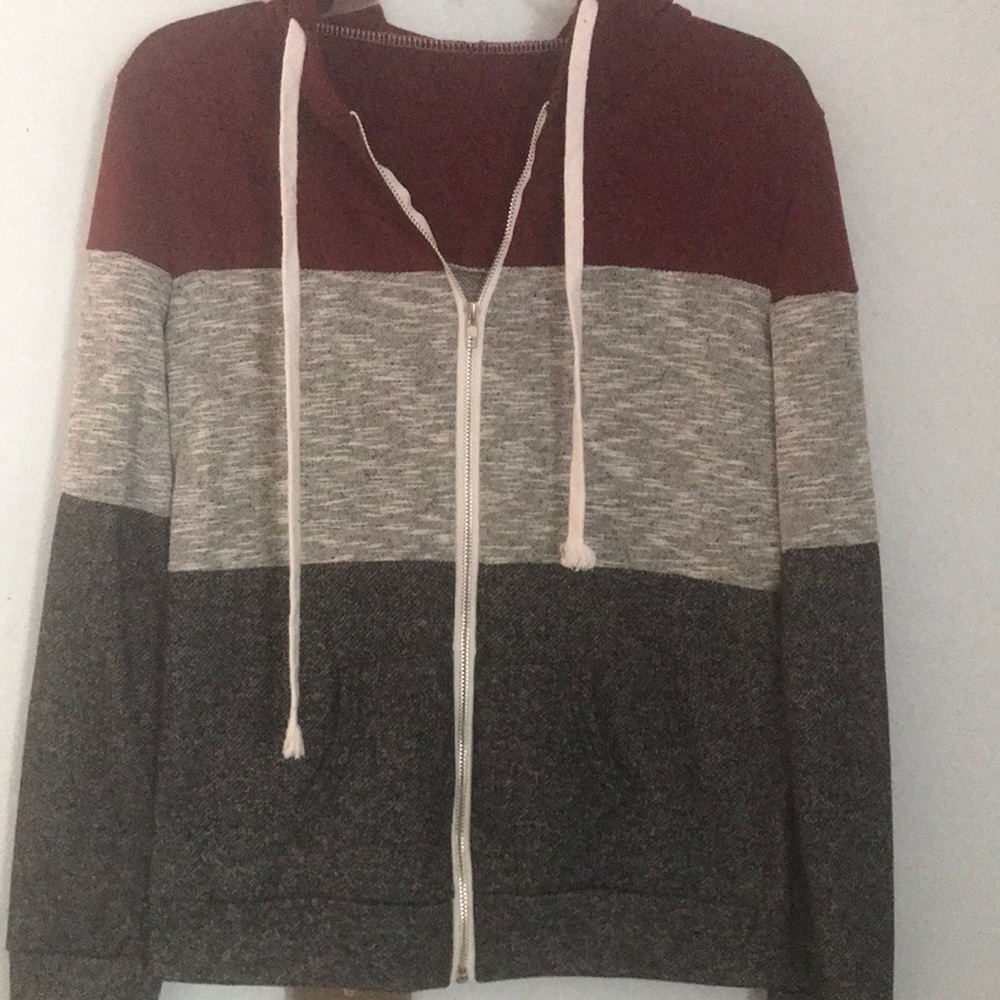 Women’s zip up hoodie lg